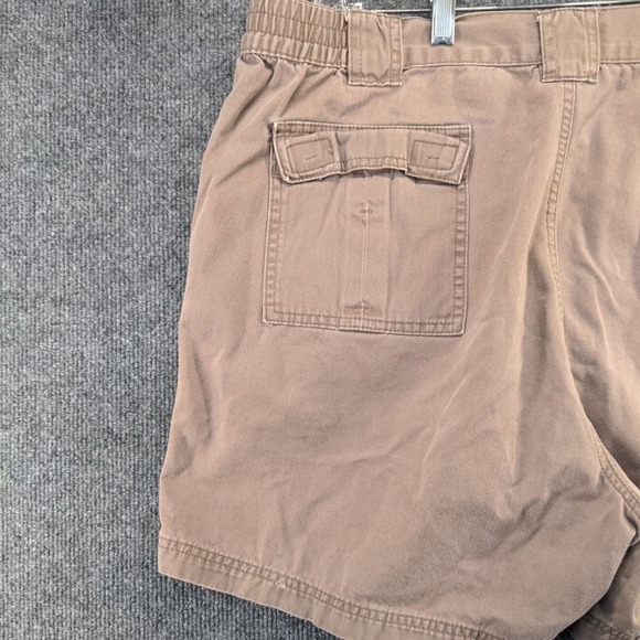 Boca Classics Men's Cargo Shorts Tan Size 40 100% Cotton Pockets - Picture 3 of 10